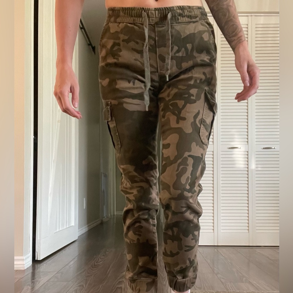 Camo Cargo Joggers